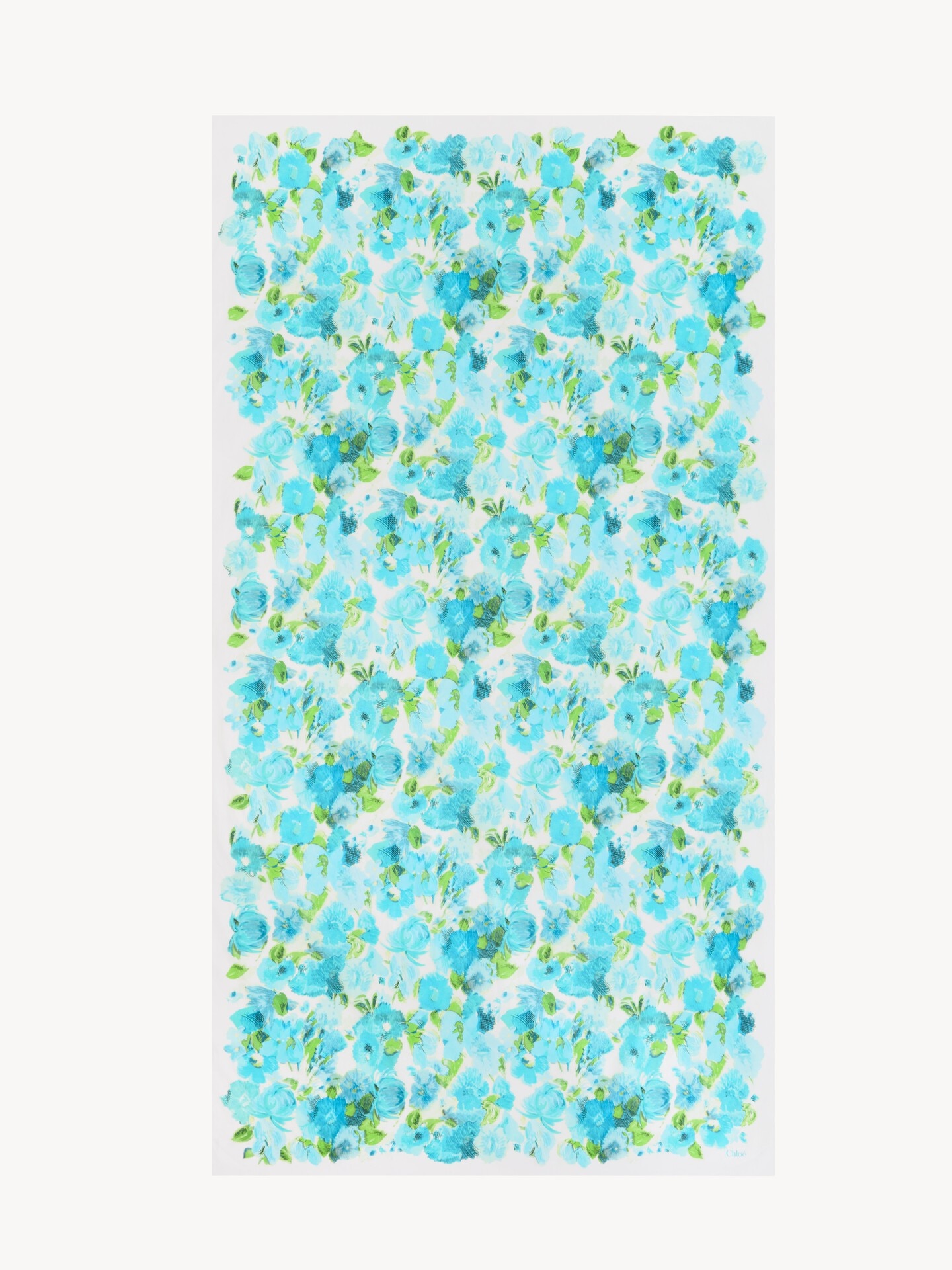 The Chlo&eacute; Wild Flowers pareo in cotton voile - 2