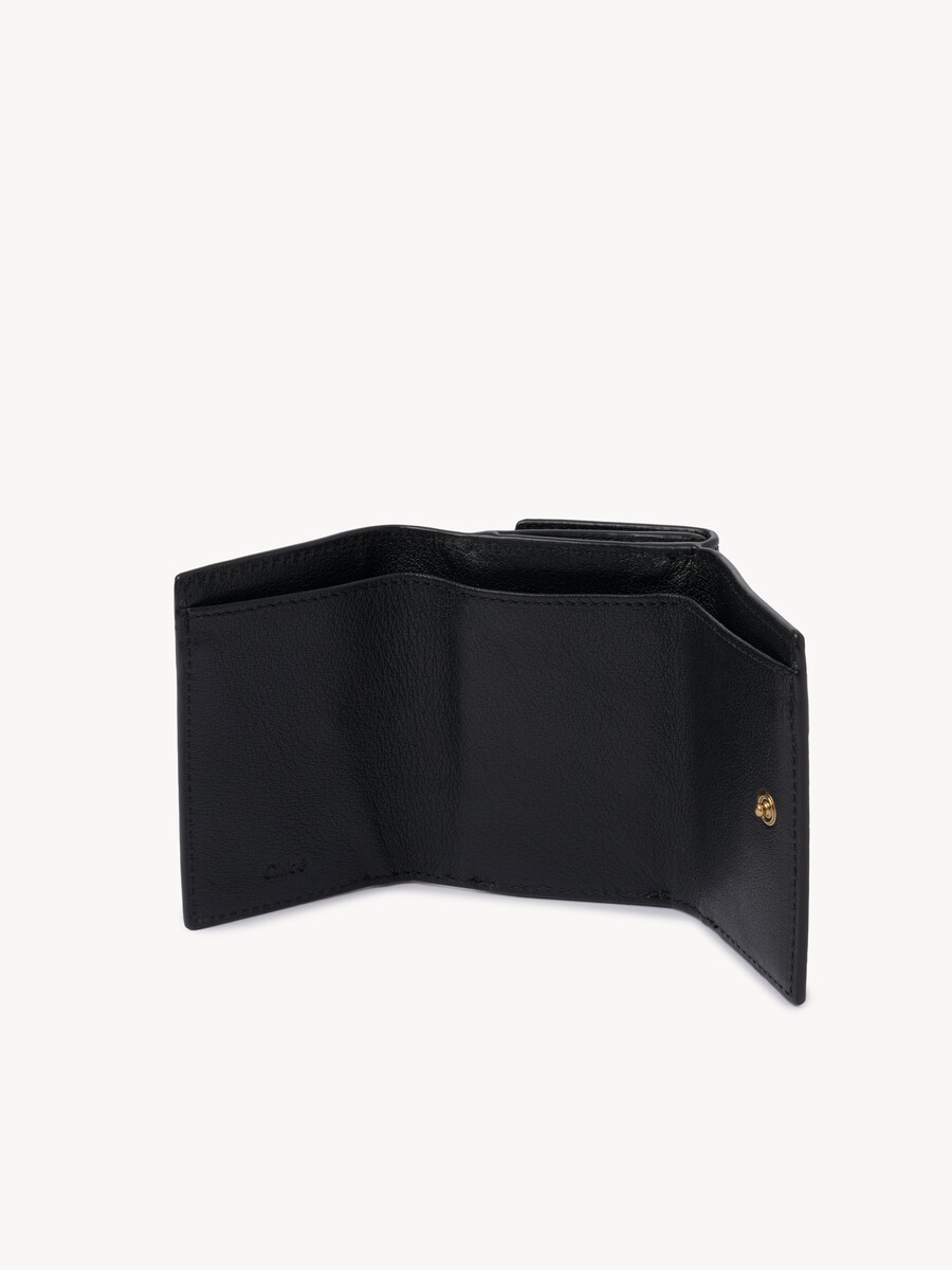 Mini Paddington tri-fold in grained leather - 5