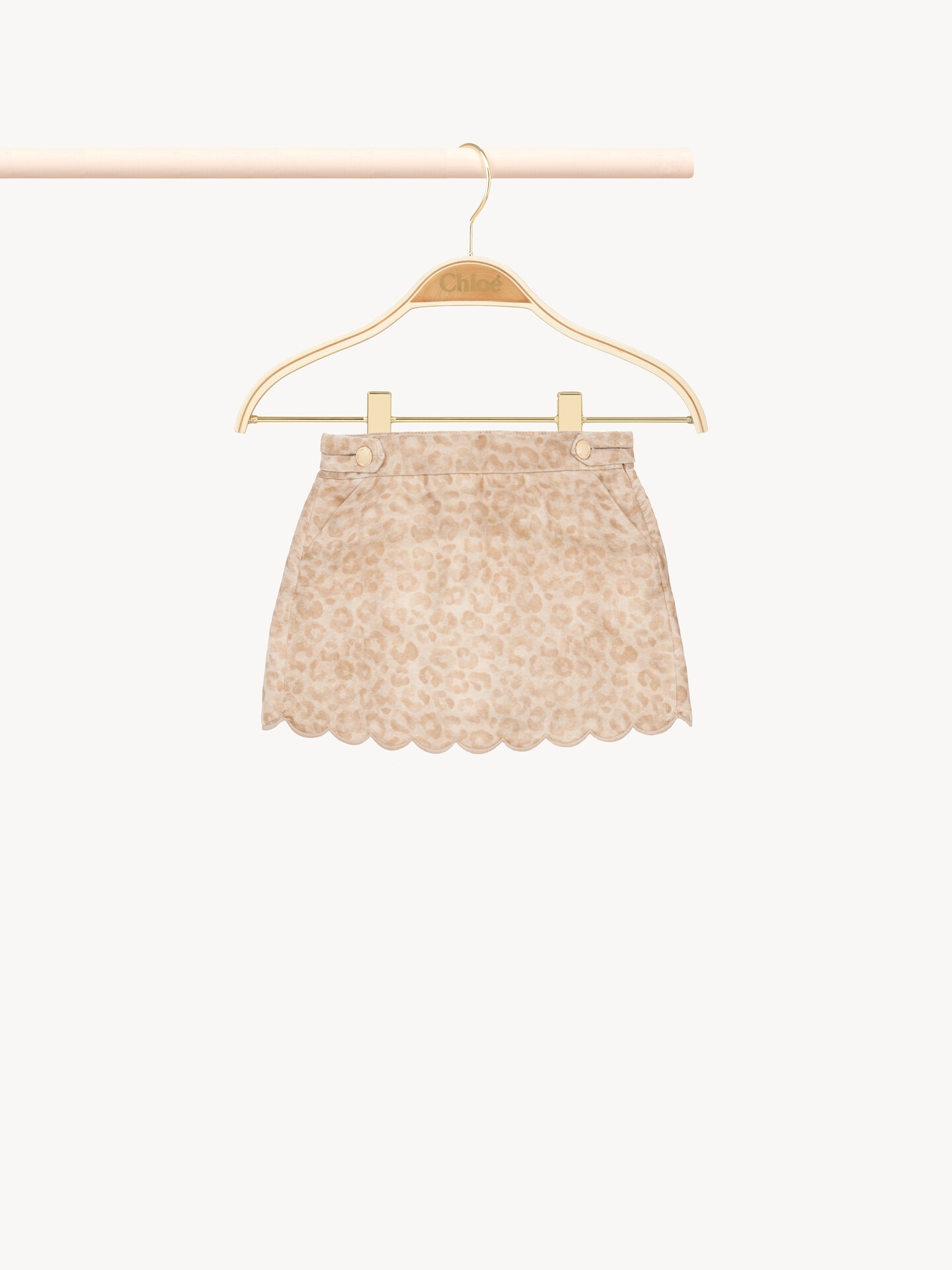 Kids' leopard-print short skirt - 2