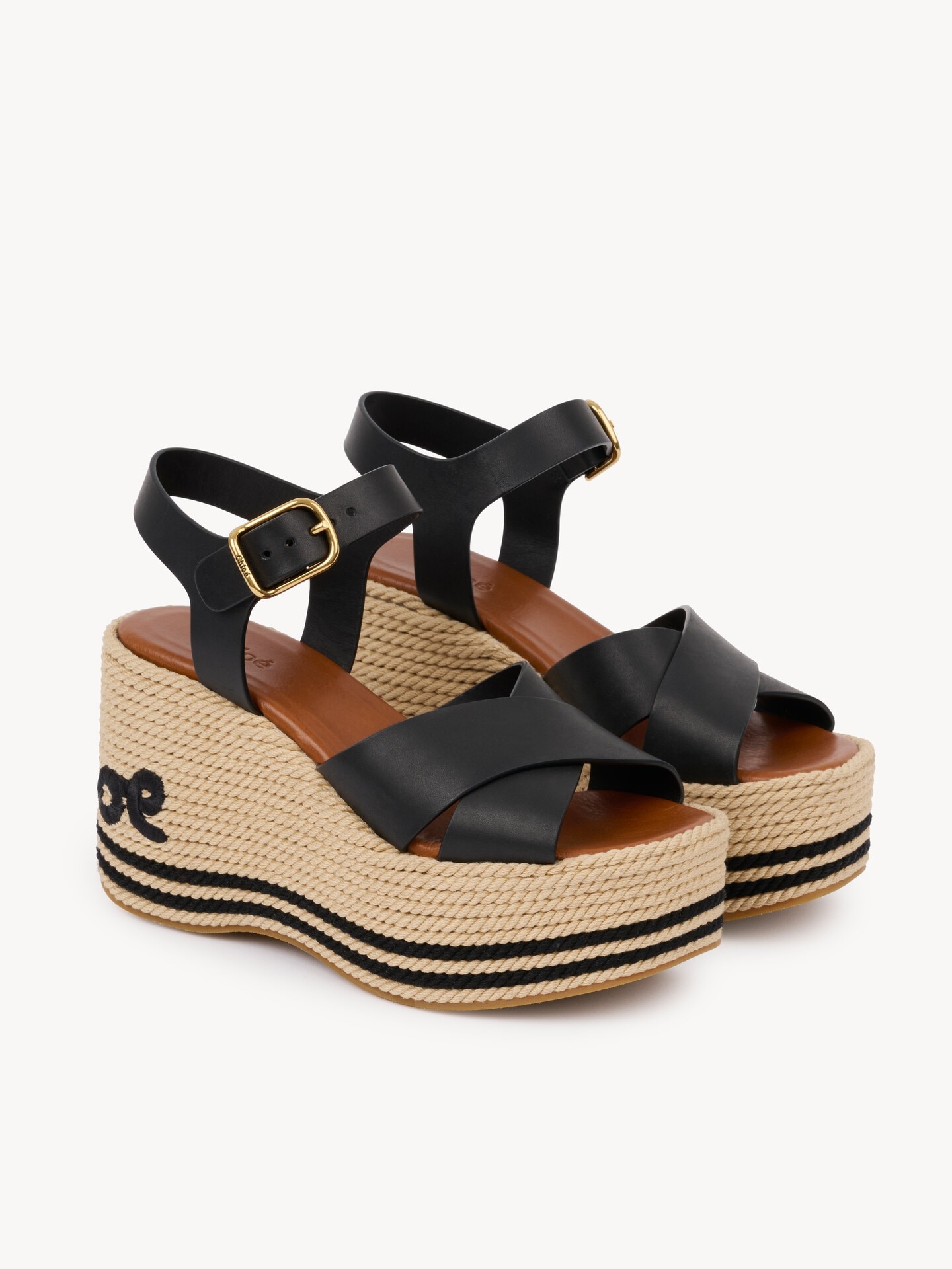 Chlo&eacute; Sand wedge sandal - 3