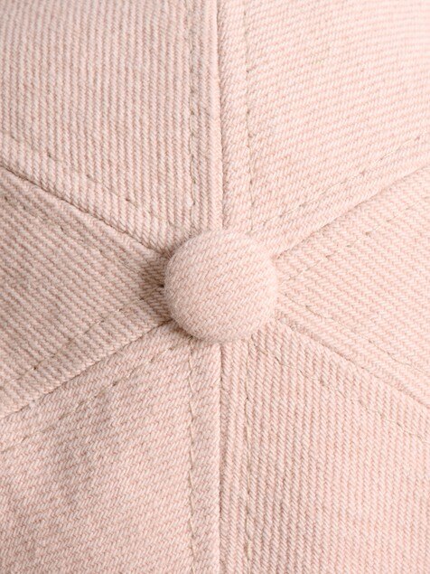 The Chlo&eacute; Signature cap in denim