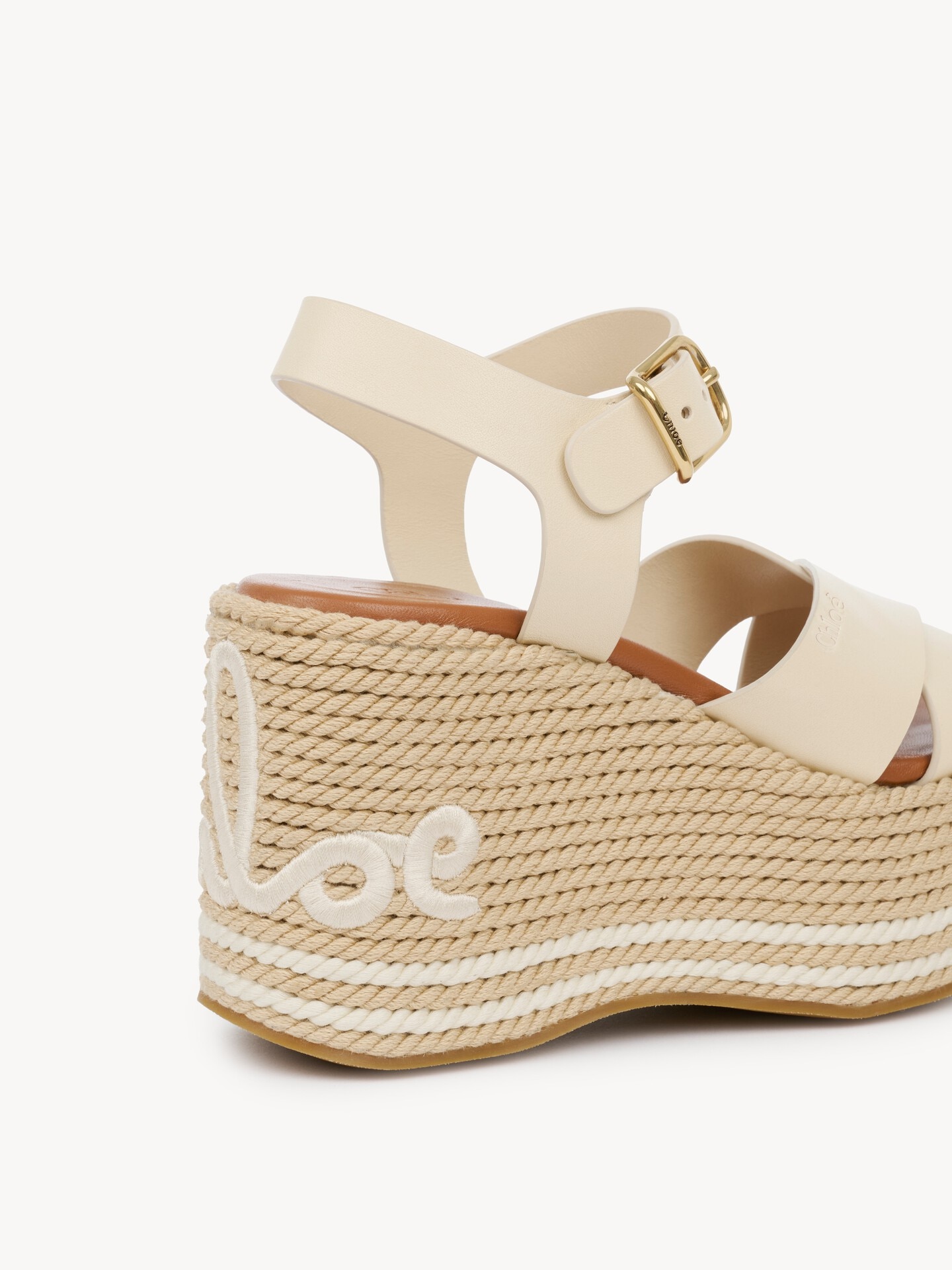 Chlo&eacute; Sand wedge sandal - 3.0