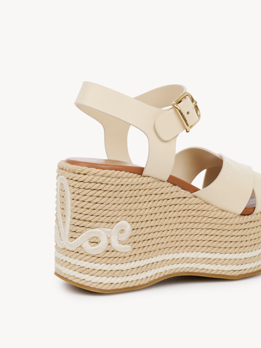 Chlo&eacute; Sand wedge sandal - 3