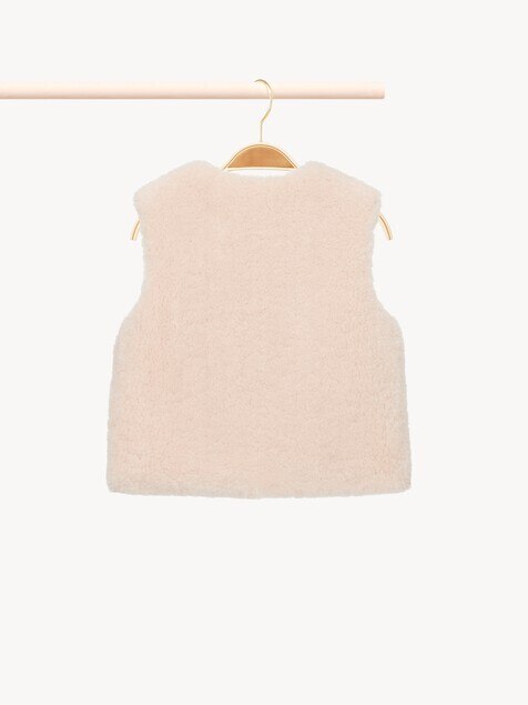Veste sans manches boutonn&eacute;e enfant