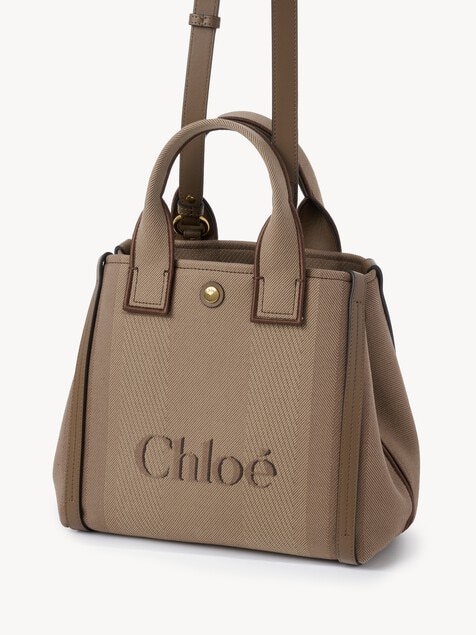 Kleine Chlo&eacute; Carry Tote Bag aus Canvas