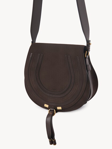 Bolso saddle Marcie de ante
