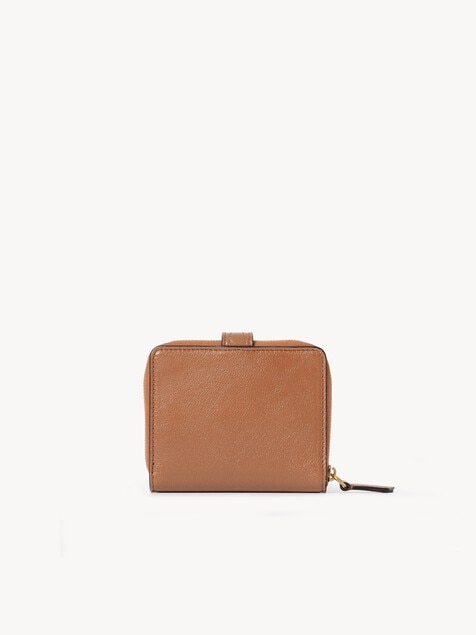 Paddington bifold wallet in grained leather 