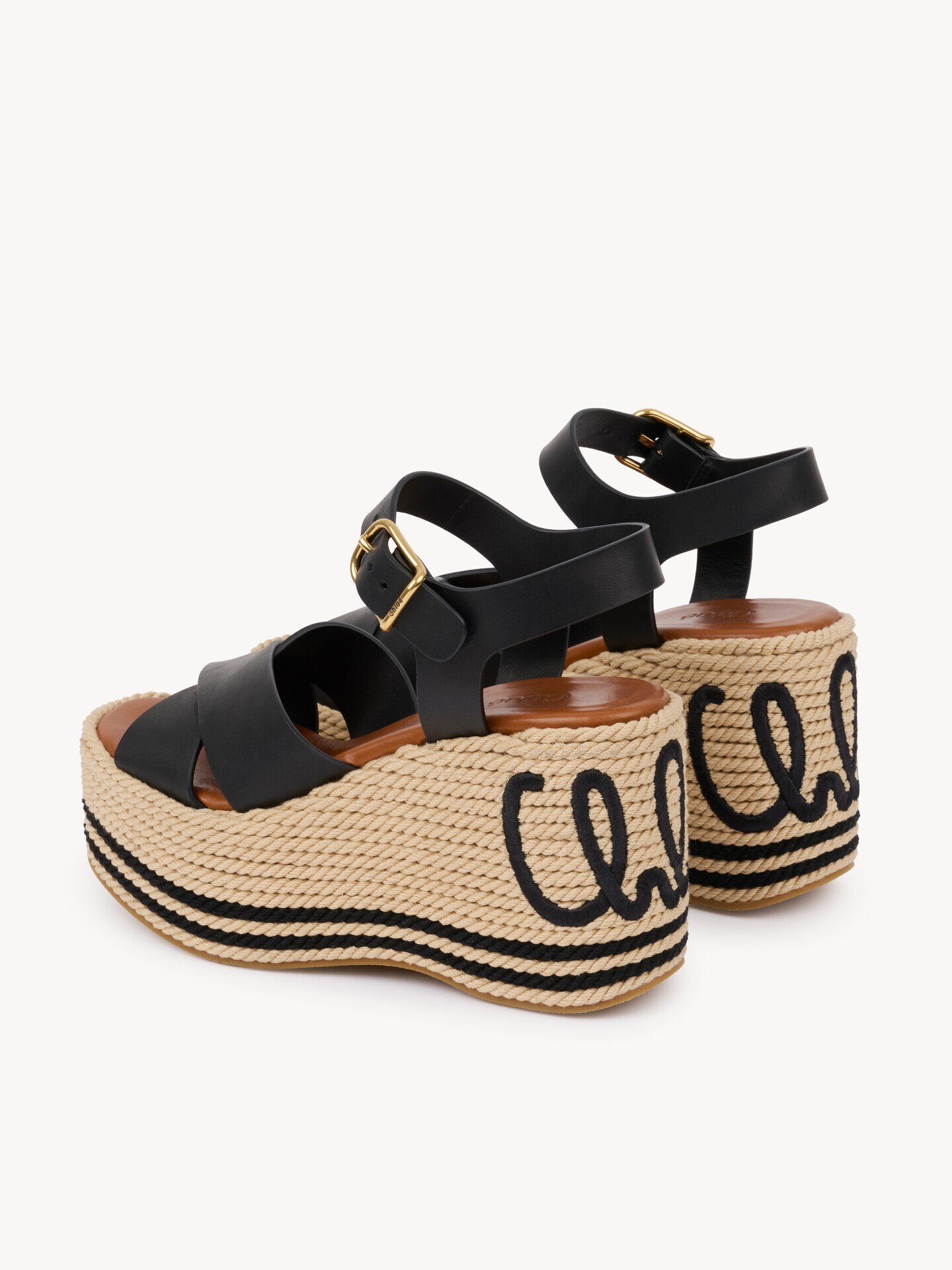 Chlo&eacute; Sand wedge sandal - 5.0