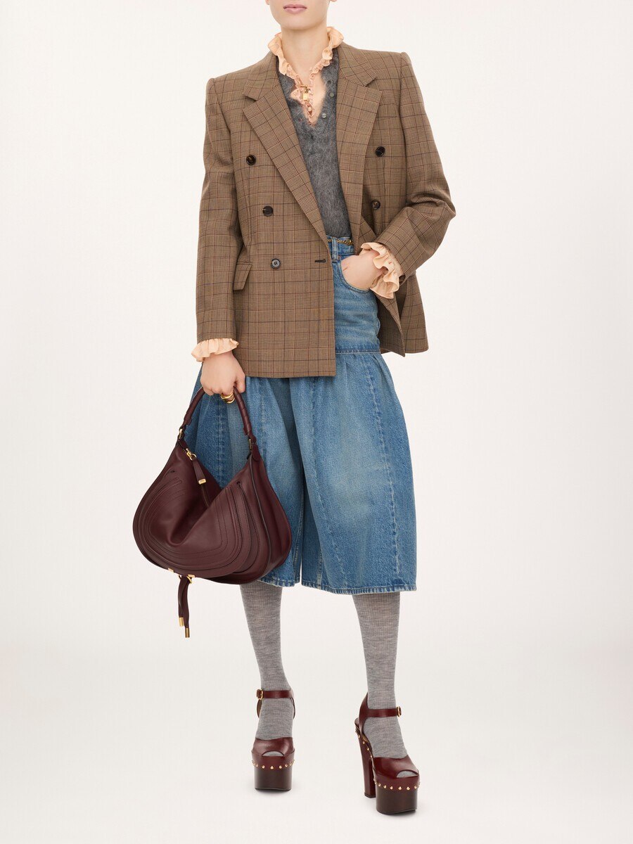 Marcie shoulder bag in soft leather - 10