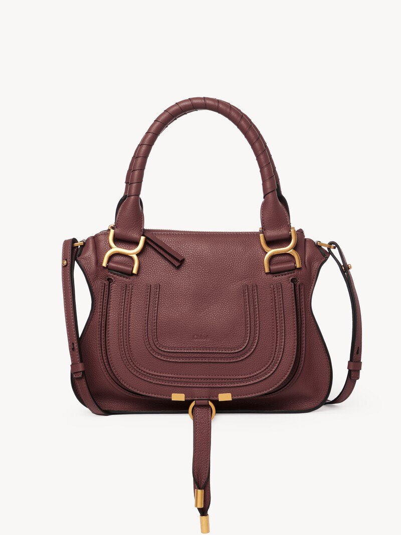Small Marcie bag in grained leather by Chloé