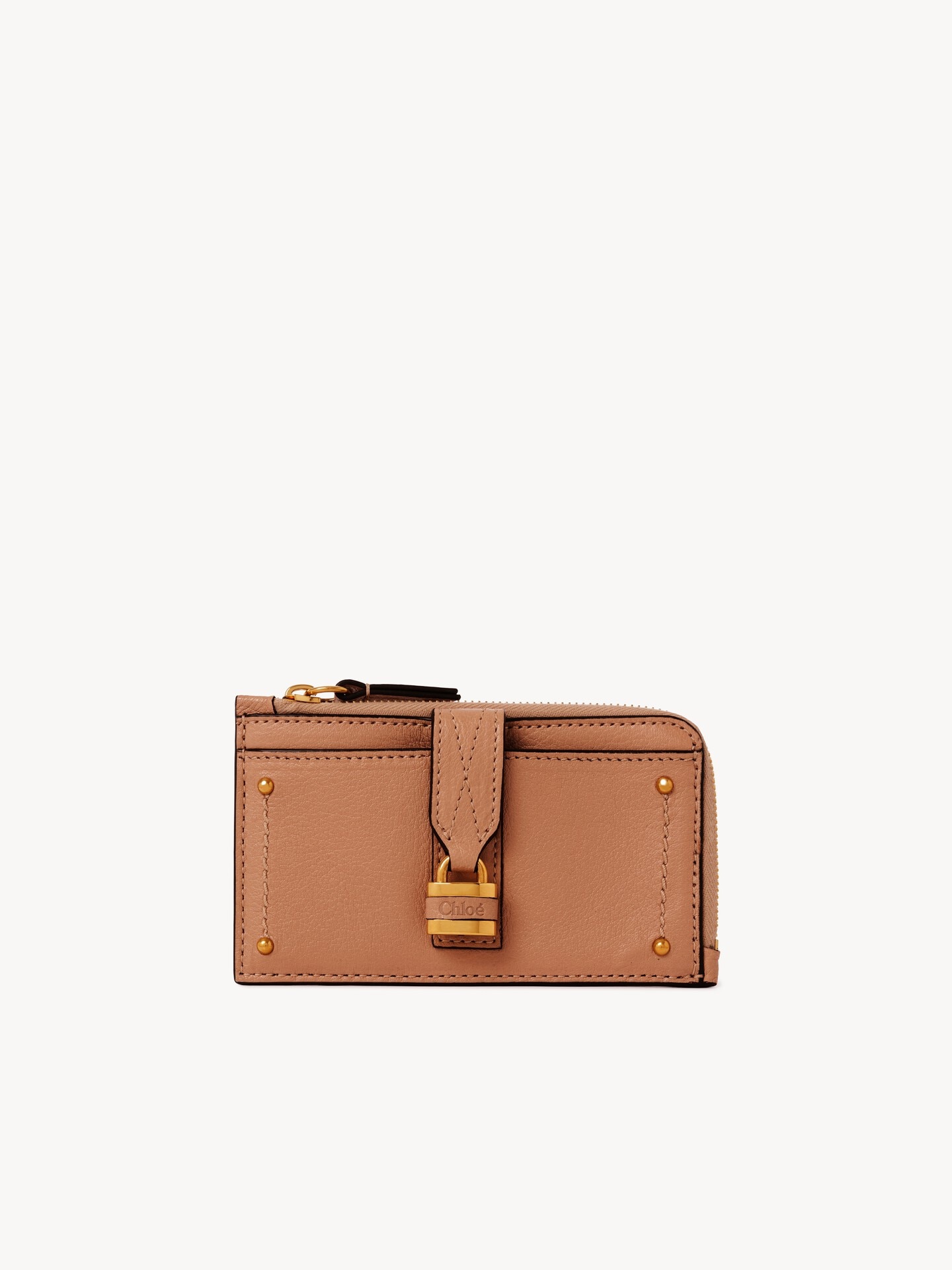 Small Paddington purse with card slots in grained leather - 1.0