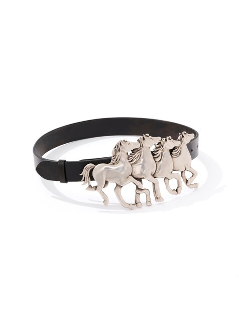 The Chlo&eacute; Running Horses wide belt