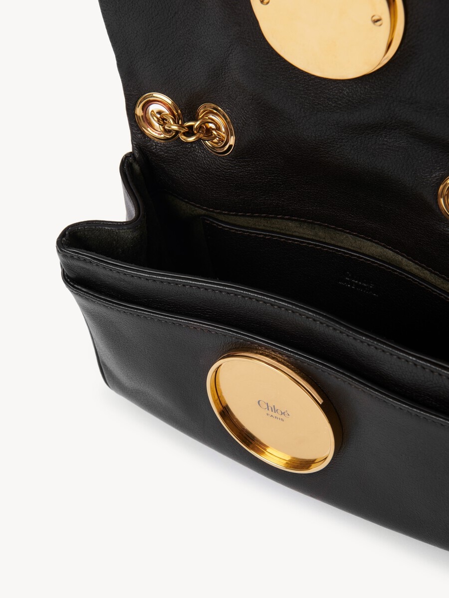 Small Chlo&eacute; Heritage shoulder bag in grained leather - 7