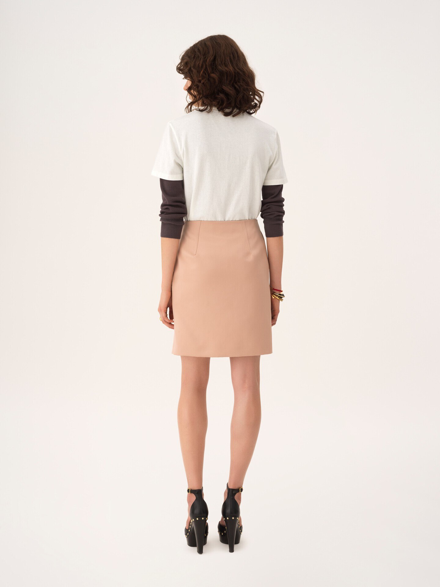 Crew-neck logo T-shirt in cotton jersey - 5