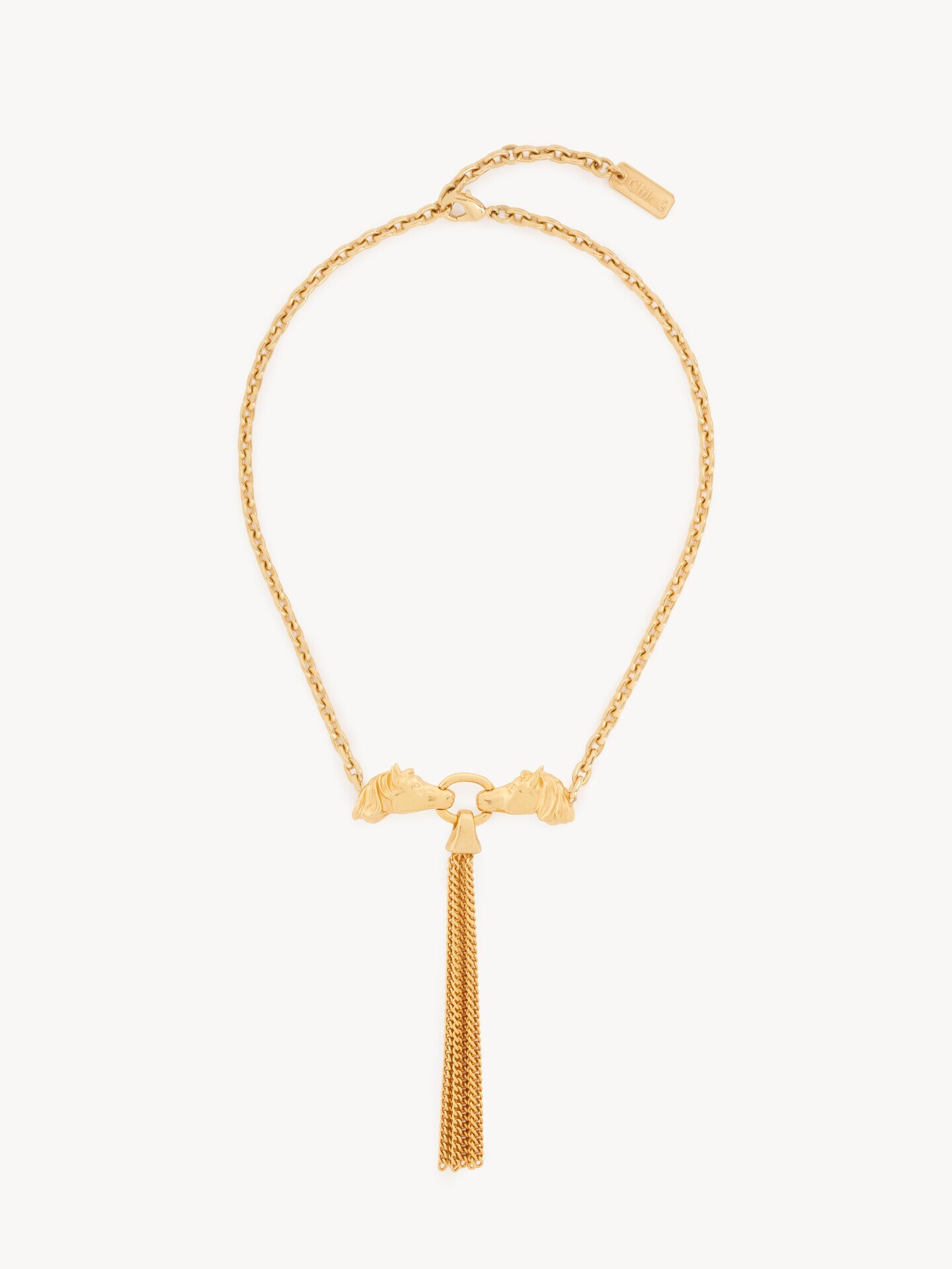 The Chlo&eacute; Chain Horse necklace - 1