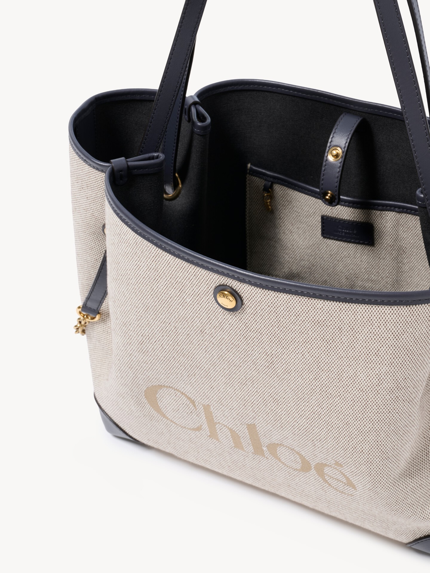 Chlo&eacute; Clover double carry bag in canvas - 6