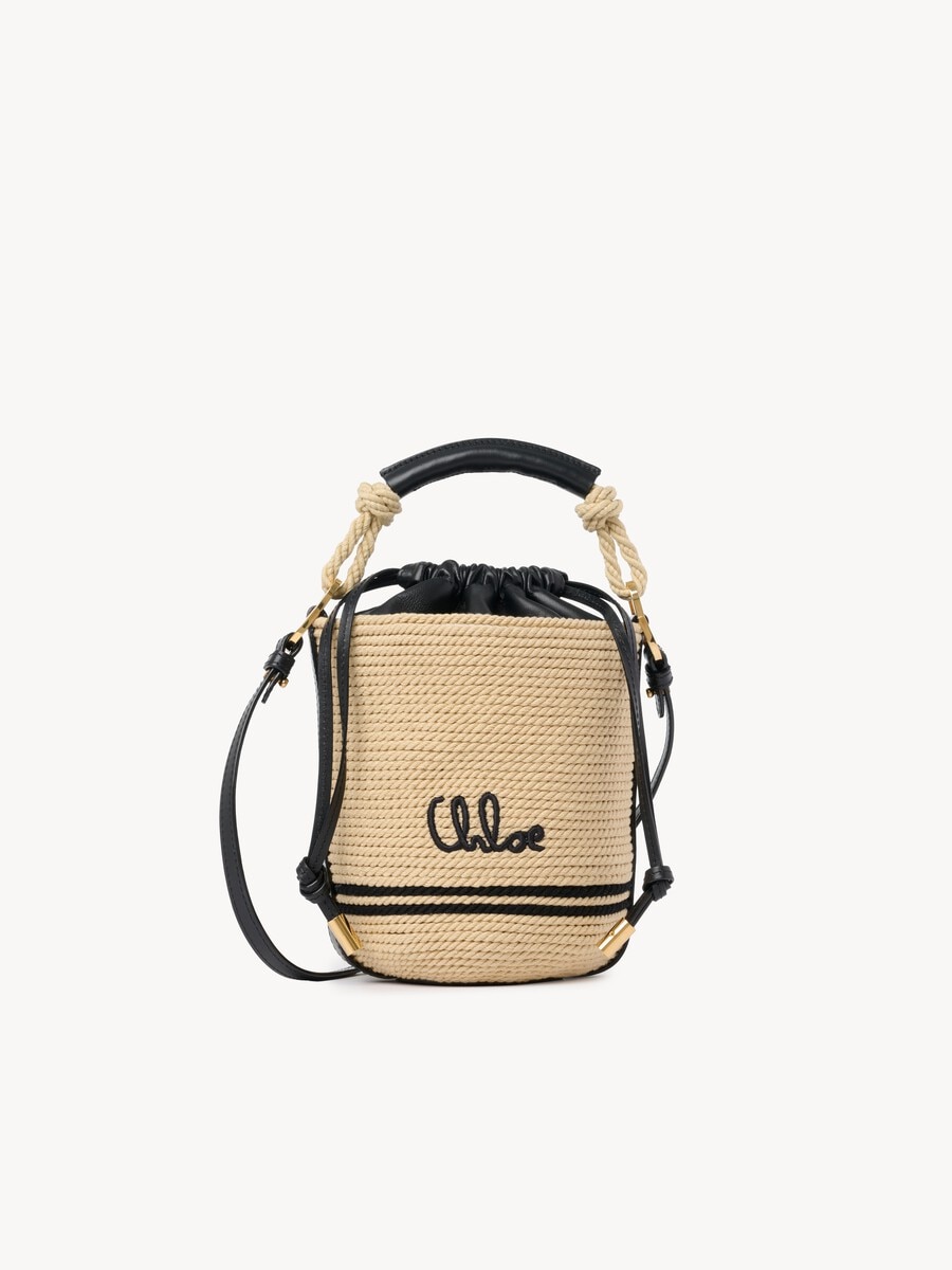 Chlo&eacute; Soleil bucket bag in cord - 2