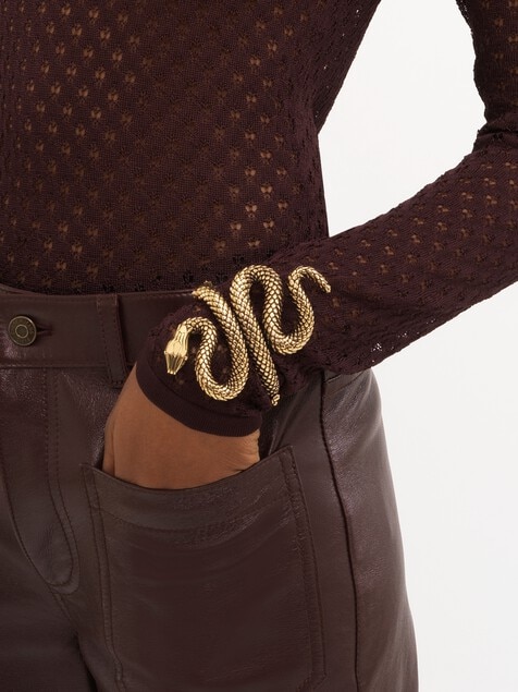 The Chlo&eacute; Snake bracelet