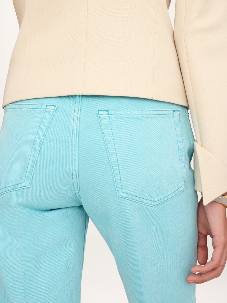 Straight jeans in denim - 7