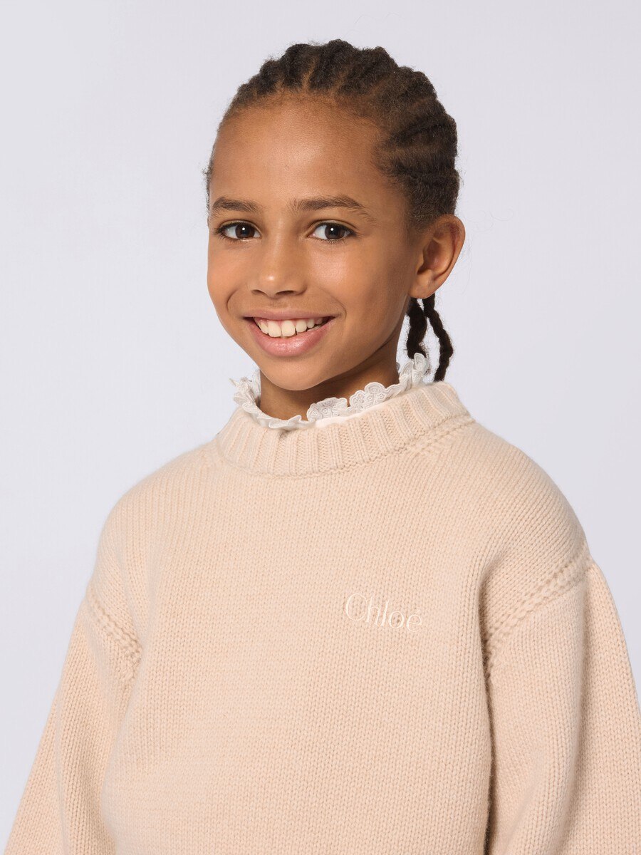 Kinderpullover mit Rundhalsausschnitt - 5