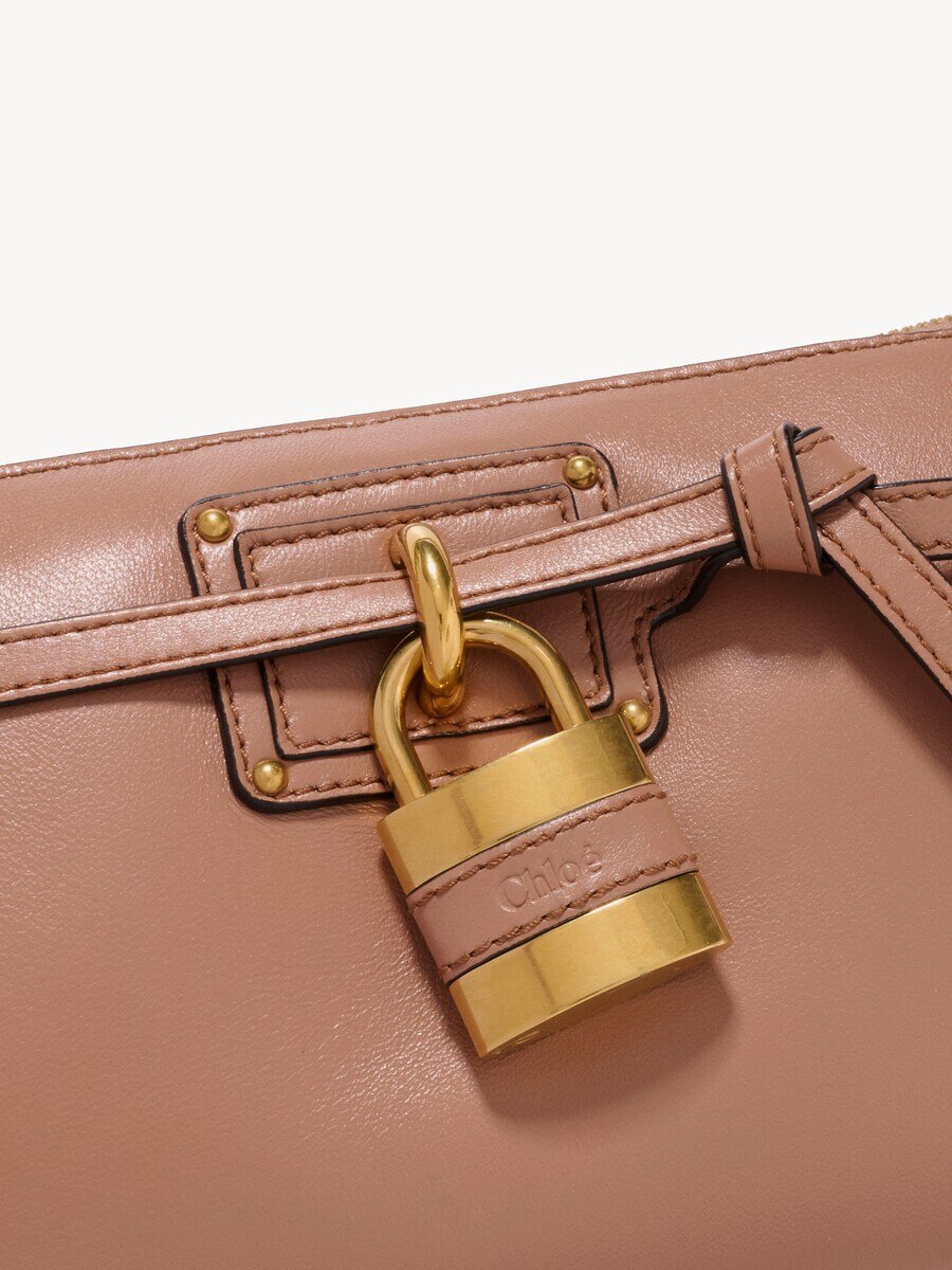 Mini Paddington Sling pouch with strap in soft leather - 6