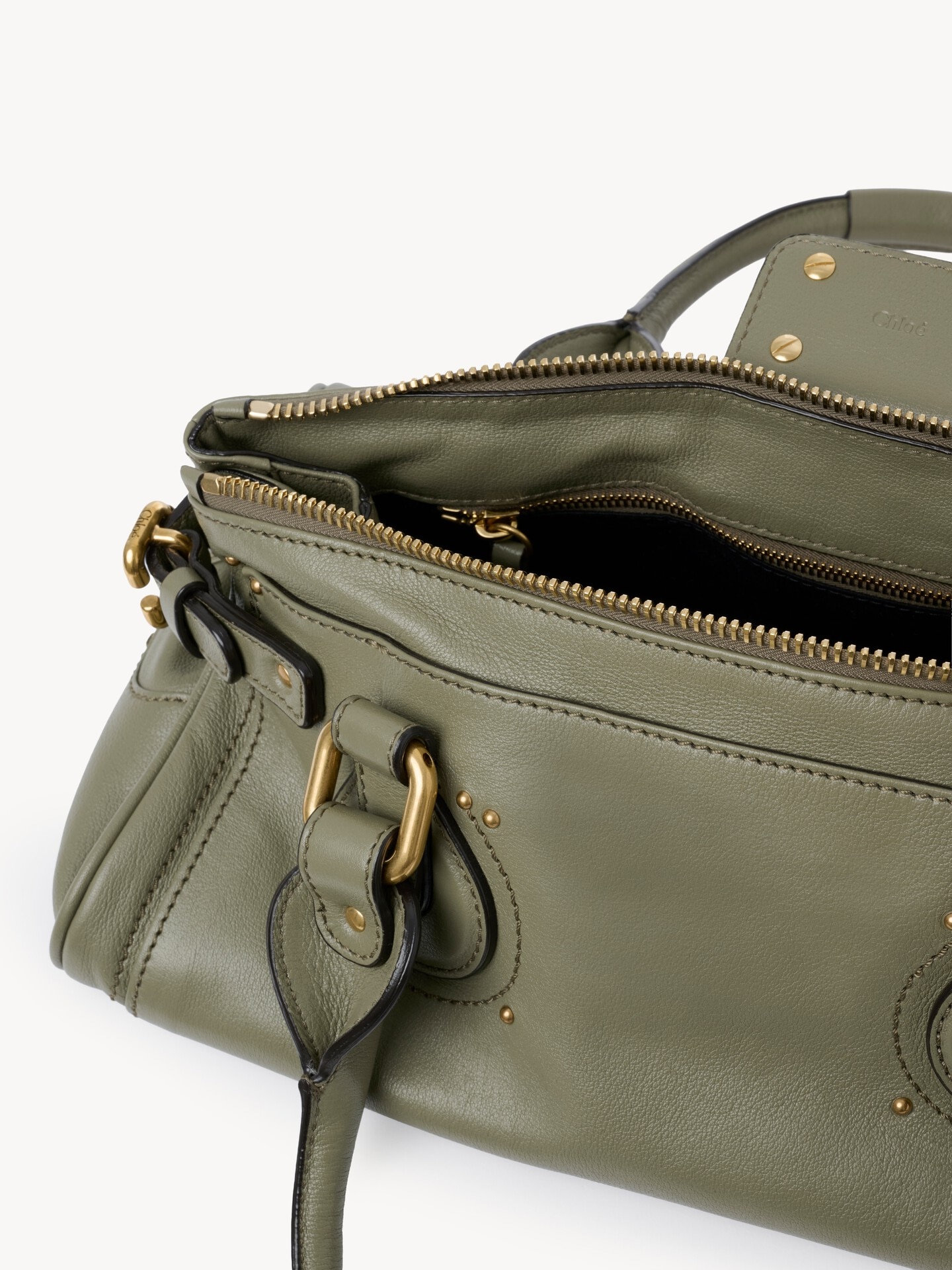 Sac Paddington en cuir grain&eacute; - 6