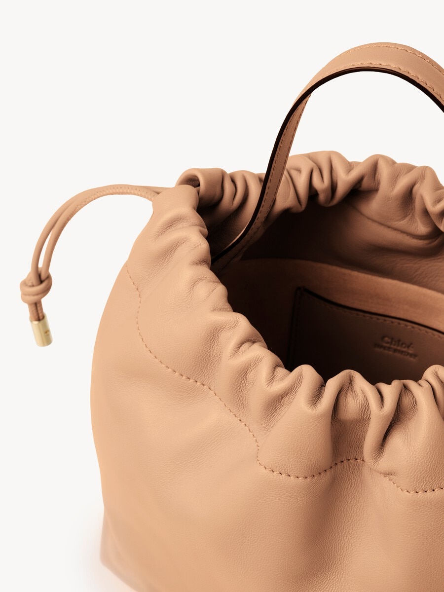 Small Chlo&eacute; Icons shoulder bag with chain in soft leather - 5