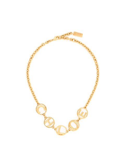 The Chloé Script choker