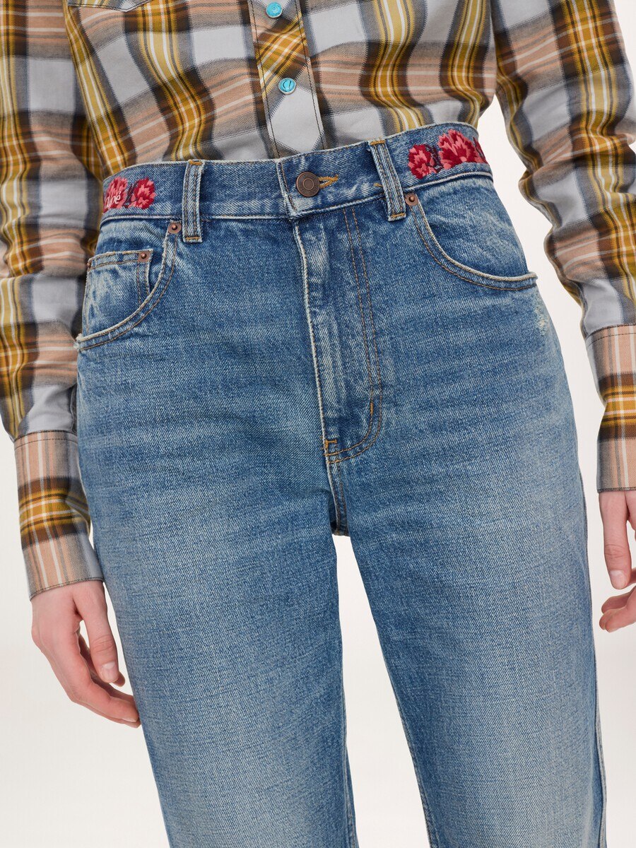 Slim jeans in denim - 5