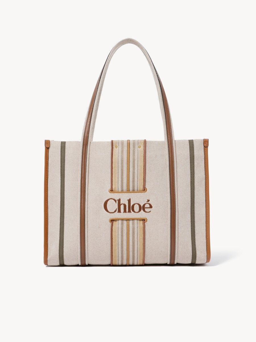 Woody Loop tote bag in canvas - 1