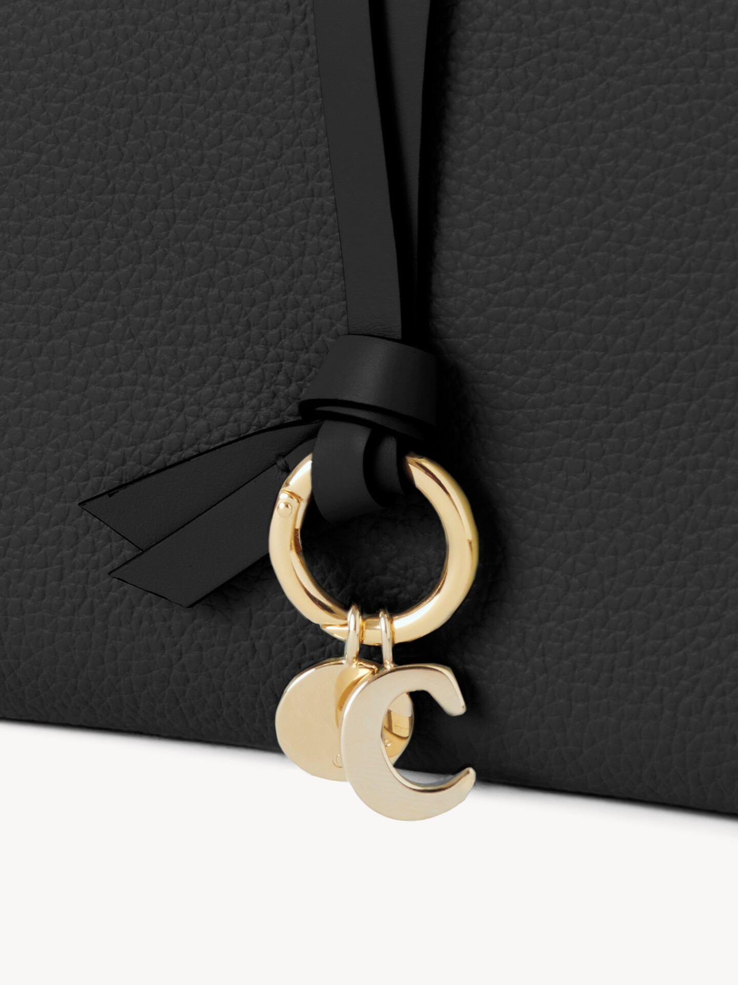 Alphabet bi-fold wallet in grained leather - 6