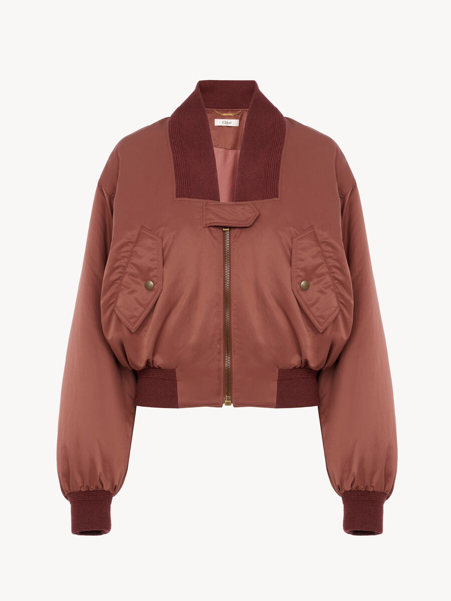 Giubbotto bomber in nylon - 2