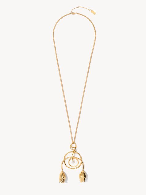 The Chlo&eacute; Tulip pendant necklace