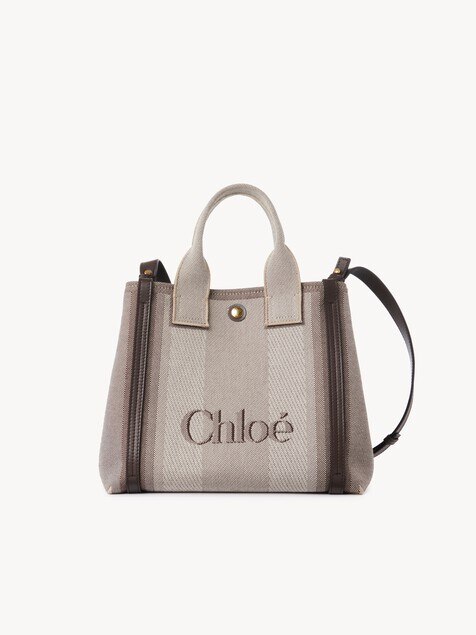 Kleine Chlo&eacute; Carry Tote Bag aus Canvas