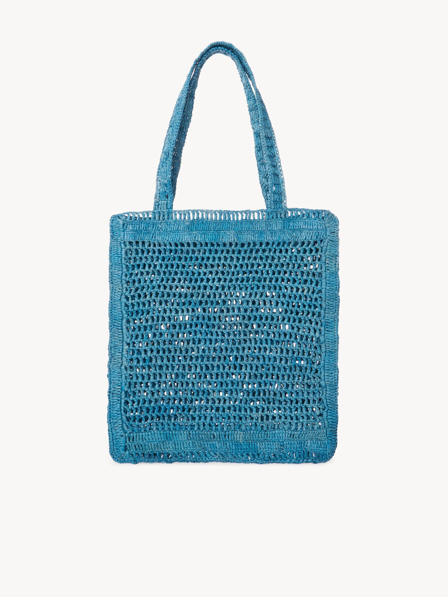 Summer Banana tote bag in raffia - 7