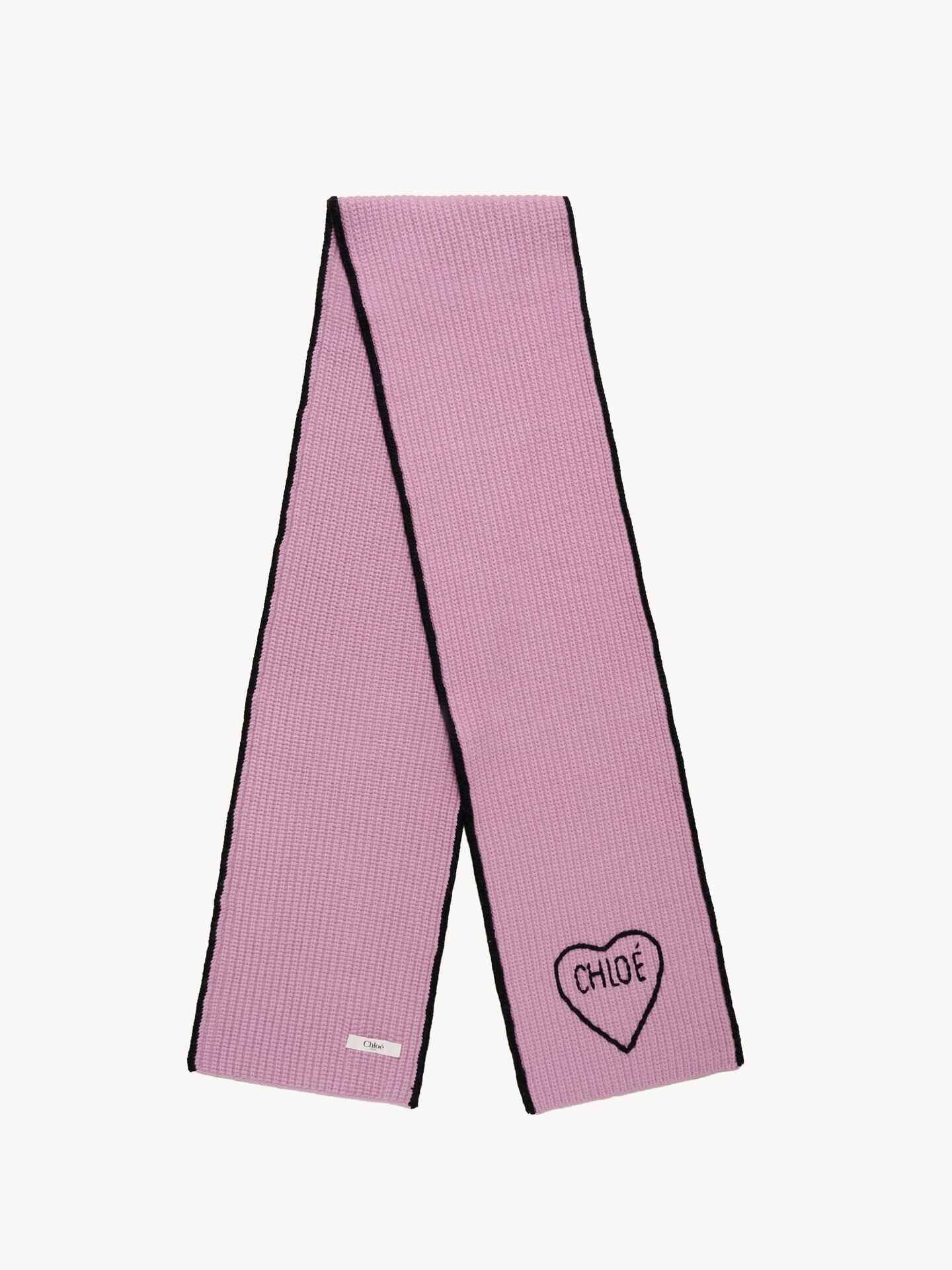 &Eacute;charpe Chlo&eacute; Encoeur en laine et cachemire - 1