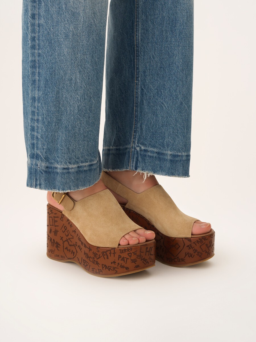 Maxime wedge sandal - 2
