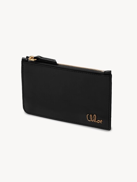 Small Chlo&eacute; Iconic purse with card slots in shiny leather