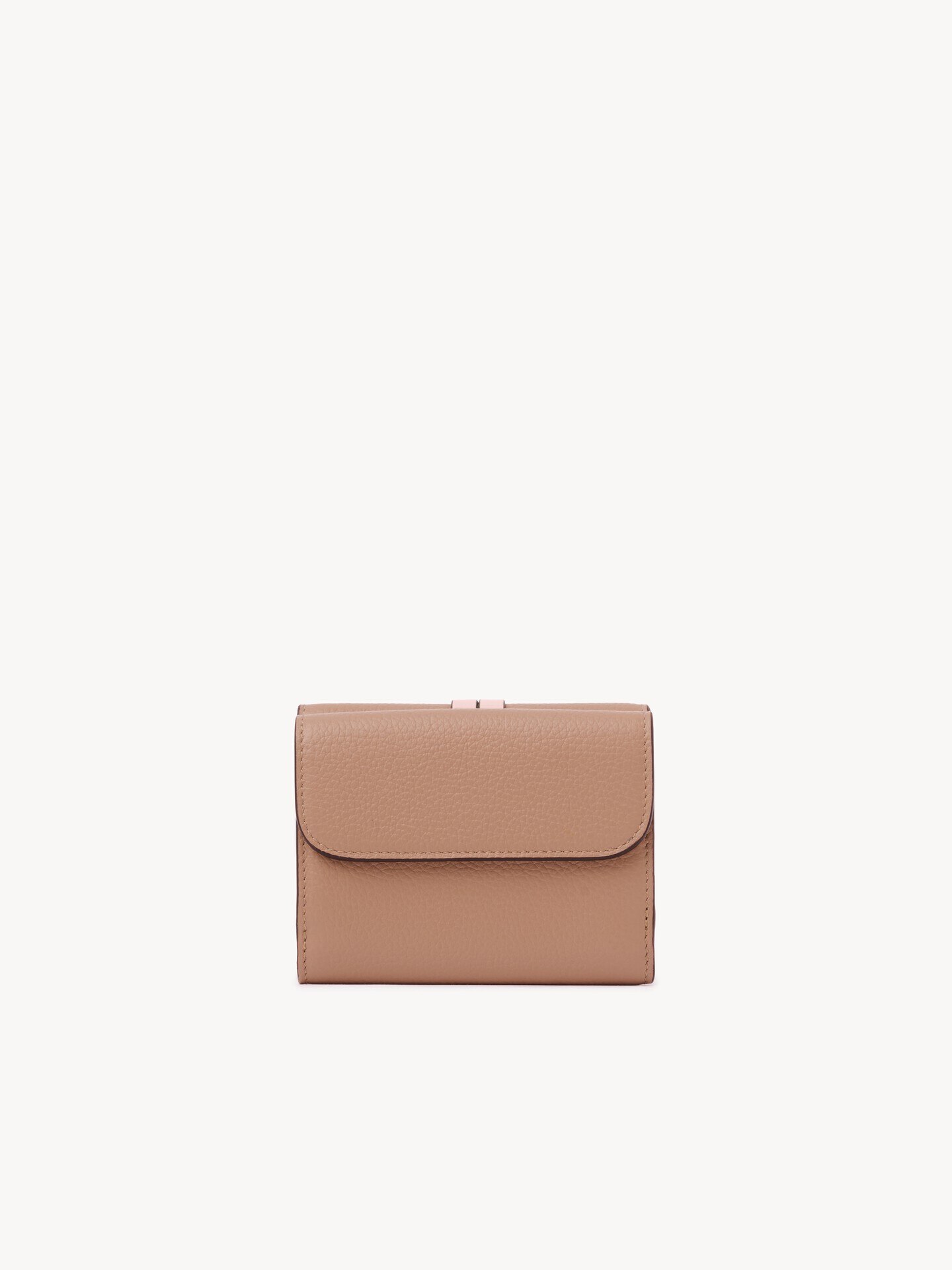 Small Alphabet tri-fold in grained leather - 3.0