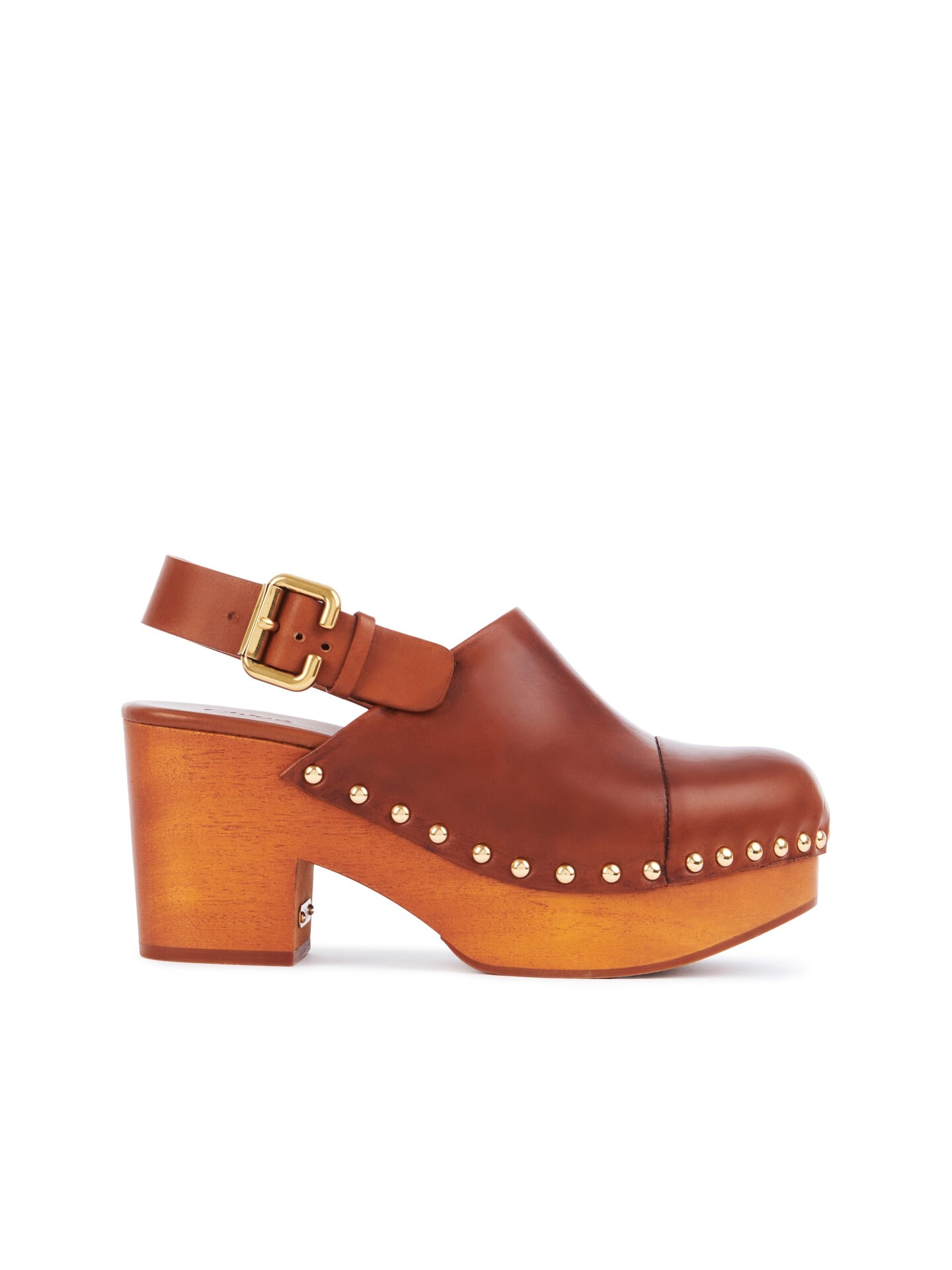 Jeannette wedge clog Brown - Chloé