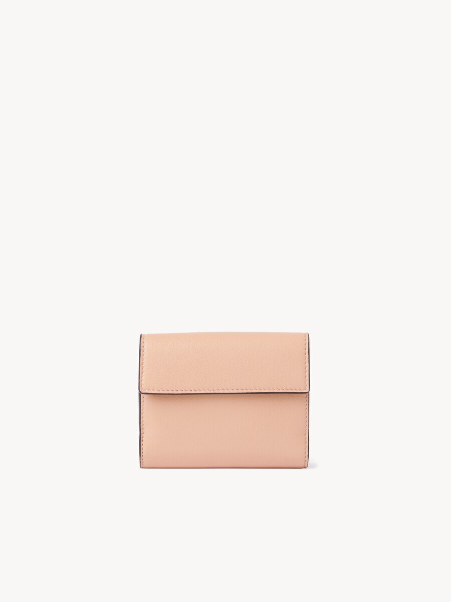Small Envelope tri-fold in grained leather - 4