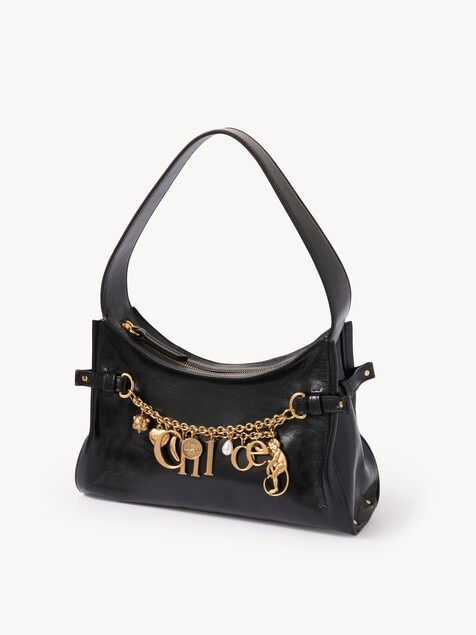 Borsa hobo Chlo&eacute; Charms in pelle lucida
