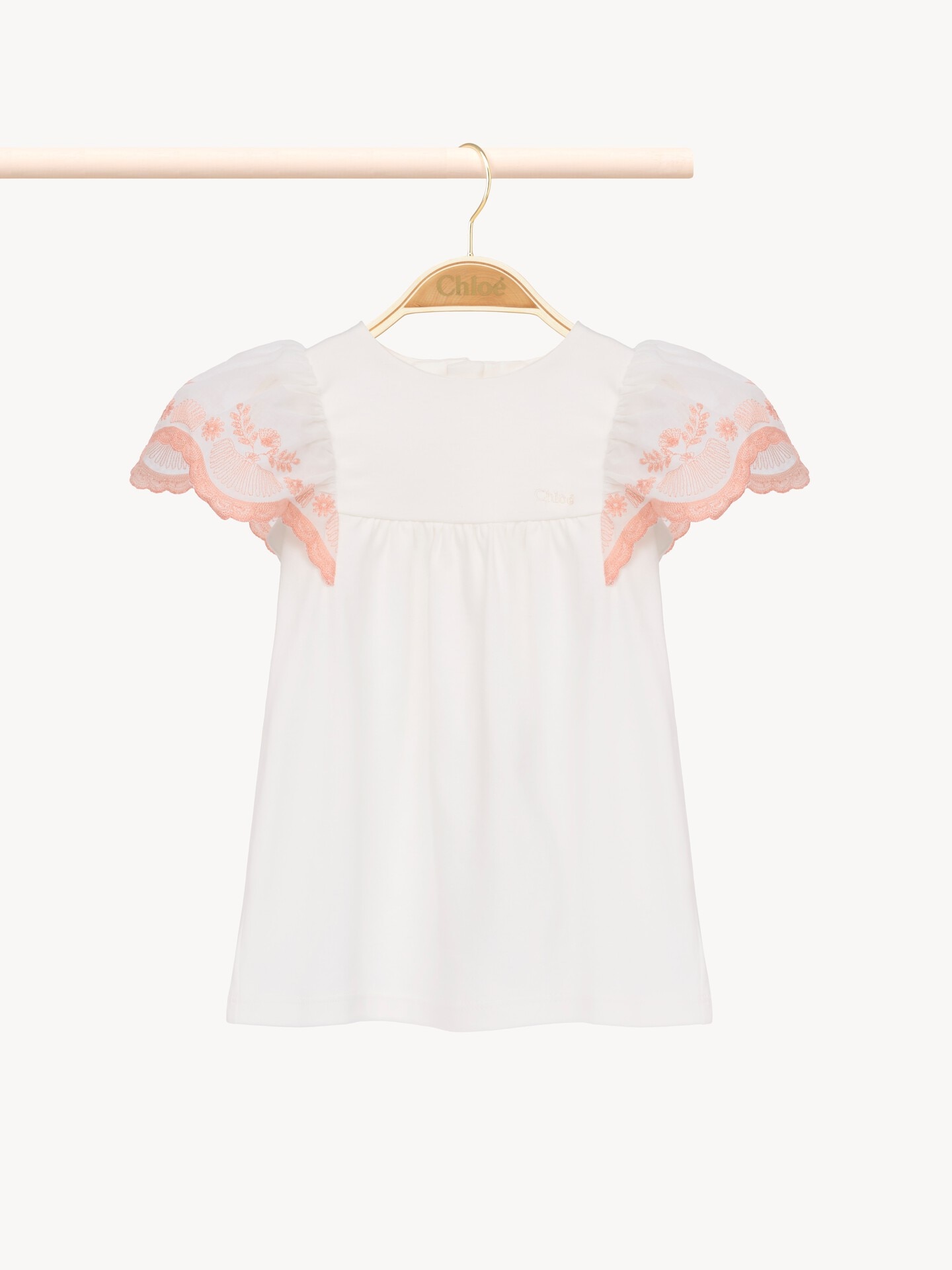 Baby puff-sleeve dress - 2