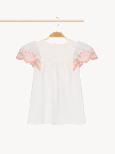 Baby puff-sleeve dress - 2