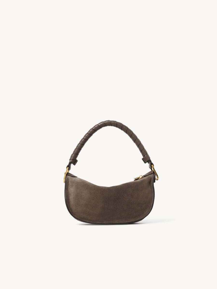 Mini Marcie shoulder bag in suede leather - 6