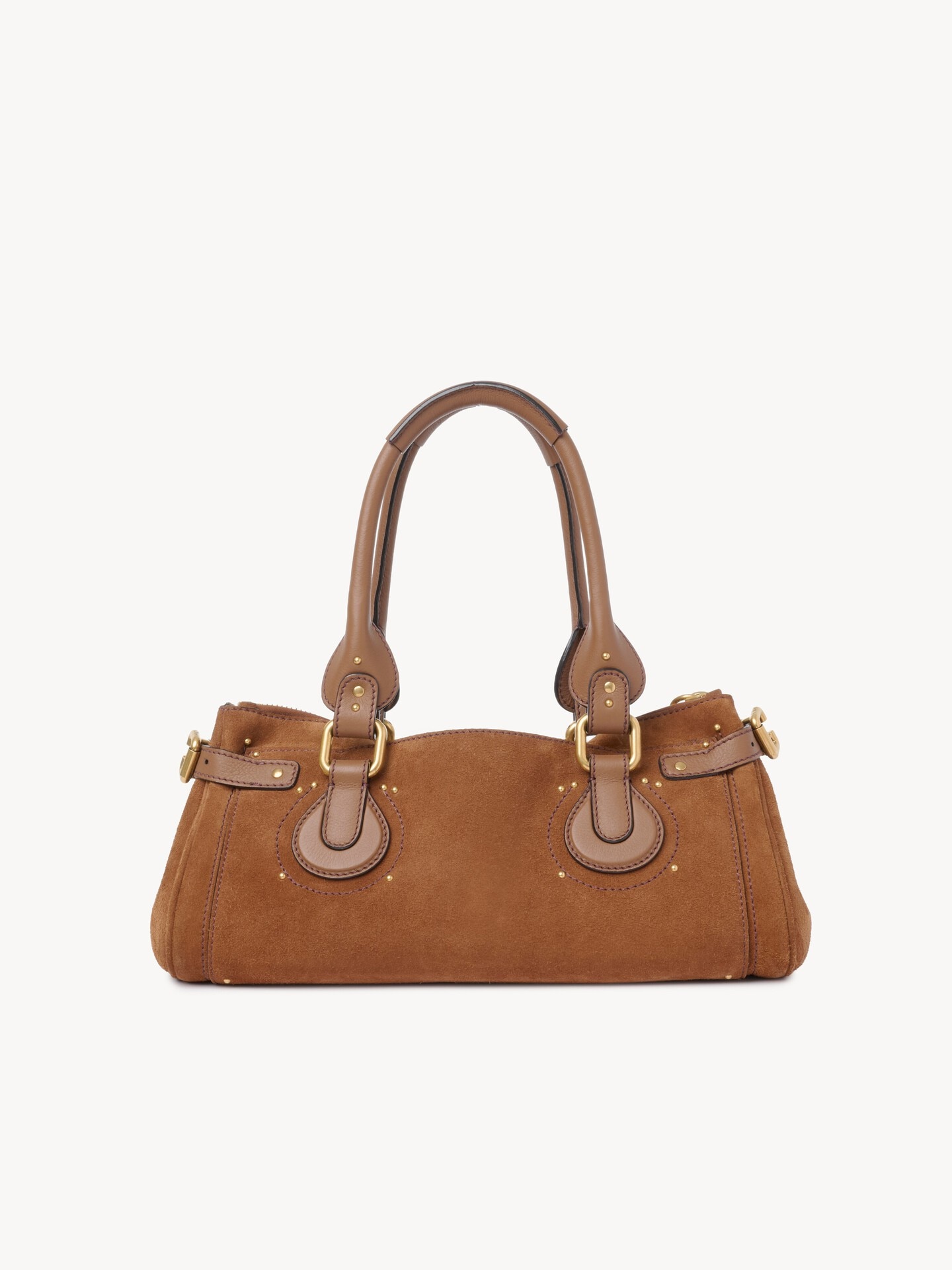 Sac Paddington en cuir velours - 5