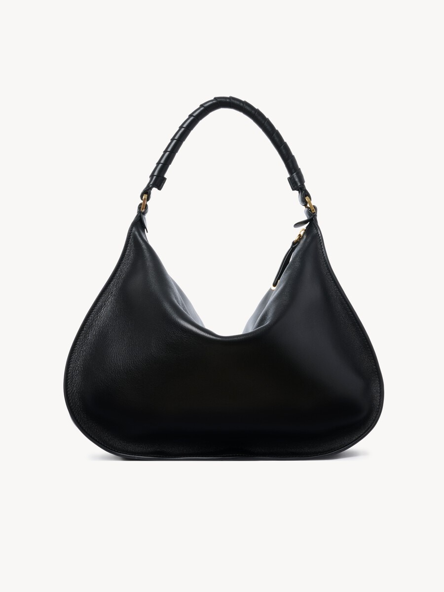 Sac port&eacute; &eacute;paule Marcie en cuir lisse - 4