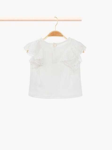 Kids' ruffled T-shirt