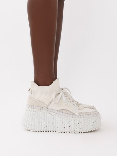 Nama wedge sneaker White - Chloé
