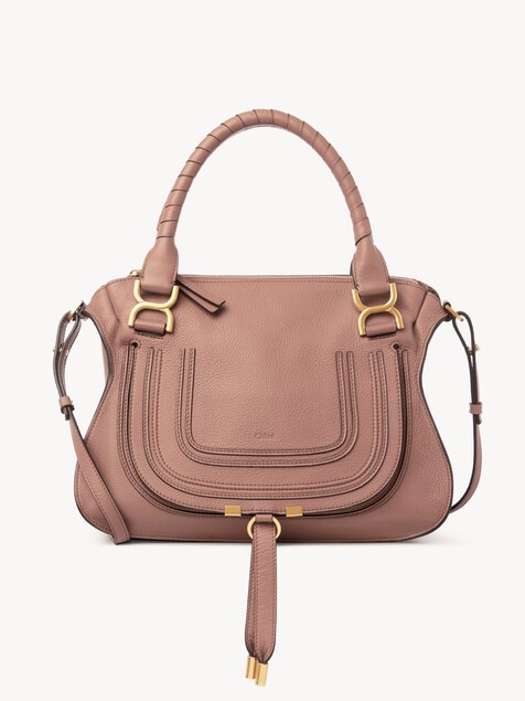 Marcie Tasche aus genarbtem Leder
